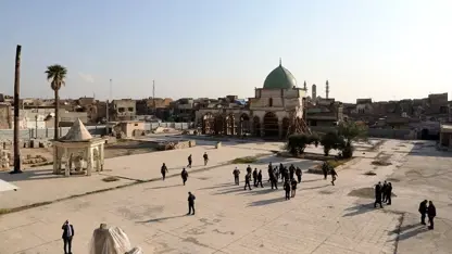 Rêber Ehmed ligel Sûdanî beşdarî merasîma mizgefta Mûsilê dibe