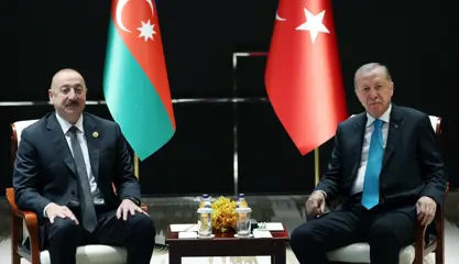 Erdoğan ve Aliyev, Çin'de görüştü