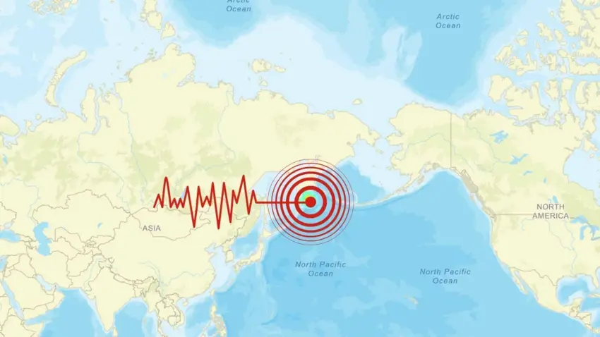 Rusya'da 7,4 şiddetinde deprem!