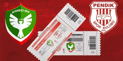 Amedspor, Pendikspor'u ağırlıyor: Maça yoğun ilgi bekleniyor 