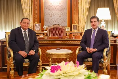 سەرۆکی ھەرێمی کوردستان، لهگهڵ شاندێكى ئاشوورییهكانى ئهمركا كۆبووهوه