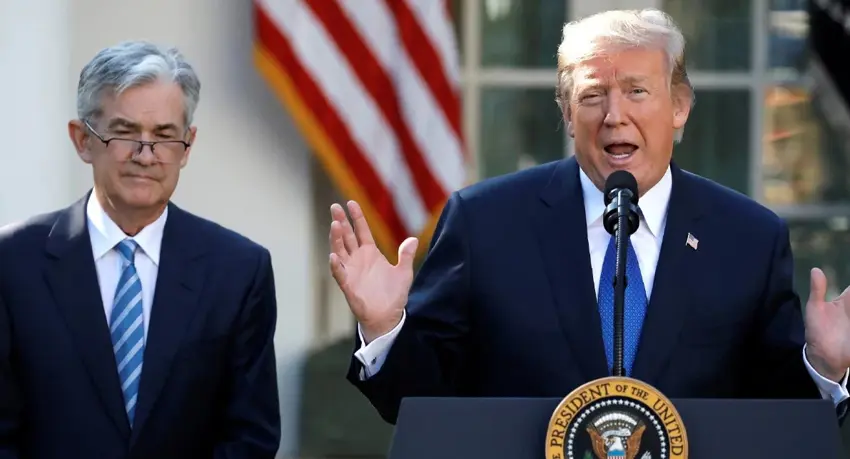 Trump banga kêmkirina faîzê kir.
