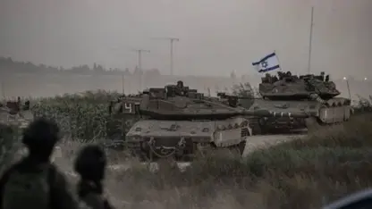 İsrail tankları Gazze’ye girdi: Kara harekatı başladı! 