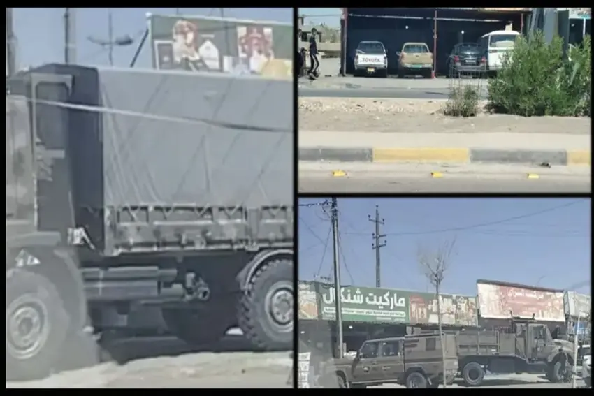 PKKyê xalên xwe yên kontrolê yên li Şingalê radestî hêzên Iraqî kir