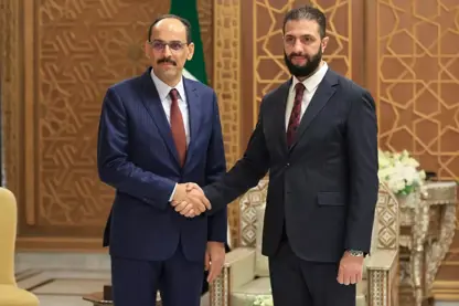 Serokê MİTê İbrahim Kalın li Şamê bi Ahmed Şara re civiya