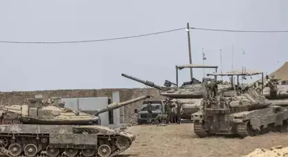 Wesayîtên leşkerî yên Îsraîlê ber bi navenda Xezzeyê ve diçin