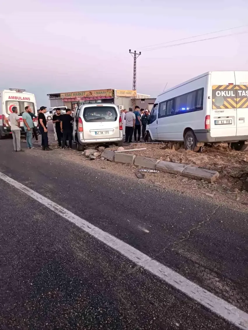 Li navça Qoser a Mêrdînê qeza çêbû û di qezayê de 9 kes birîndar bûn
