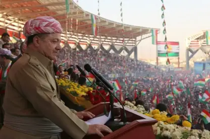 Serok Barzanî: Welat ne nexşeyek li ser kaxezê ye, xwîn e ku di rehan de diherike