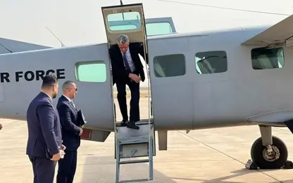 Irak Petrol Bakanı Hayyan Abdulgani Ankara'da
