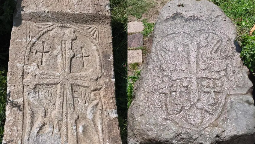 Li Wanê du kêlên serdema Bîzansê hatin desteserkirin