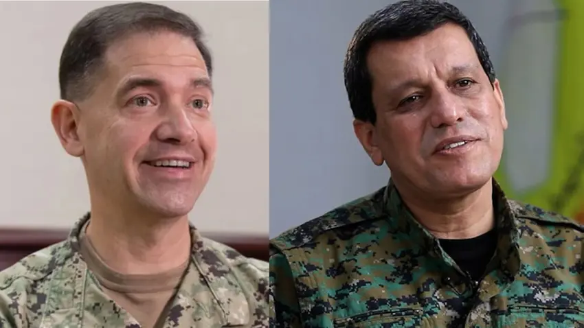 CENTCOM Komutanı, Mazlum Abdi ile bir araya geldi