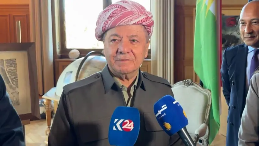 Serok Barzanî: Têkiliyên di navbera gelê Kurd û Fransayê de dîrokî ne