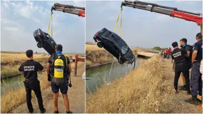 Li Amedê otomobîlekî ket kanala avê û kesekî jiyana xwe ji dest da