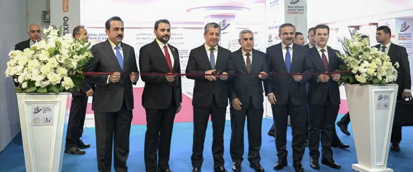 Başbakan Barzani, 6. Uluslararası Gayrimenkul Yatırım Fuarı’nın açılışını gerçekleştirdi