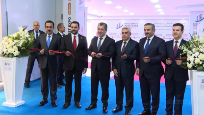 Mesrur Barzani, Erbil'de Uluslararası Gayrimenkul Yatırım Fuarı’nı açtı