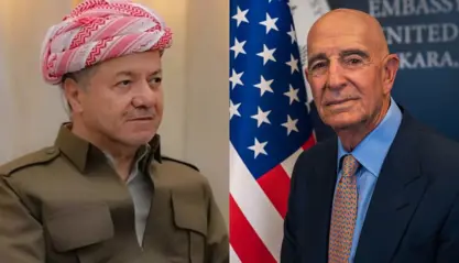 پەیوەندییەکی تەلەفۆنی لەنێوان سەرۆک بارزانی و تۆم باراک نێردەی ئەمریکا