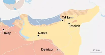 Qebîleyên Ereban ji Reqqayê desteka xwe bo Kurdên Helebê ragihandin