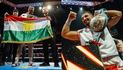 Tarihi mücadelenin galibi Kürt boksör Agit Kabayel oldu