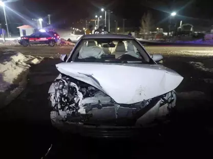 Li Çewlikê otomobîlekî li keriya berazan xist: 3 kes birîndar bûn