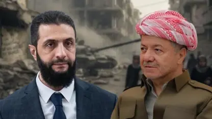Başkan Mesud Barzani, Ahmed Şara ile görüştü