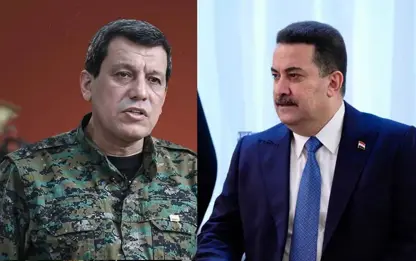 Serokwezîrê Iraqê Mihemed Şîa El-Sudanî telefonî Mazlûm Ebdî kir