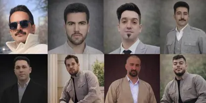 ناسنامەی ٨ شەهیدی دیكەی ڕێگای ئازادی لە شاباد كە لە كاتی ناڕەزایەتییەكاندا بە دەستی چەکدارانی ئێران ەوە گیانیان لە دەستدا 