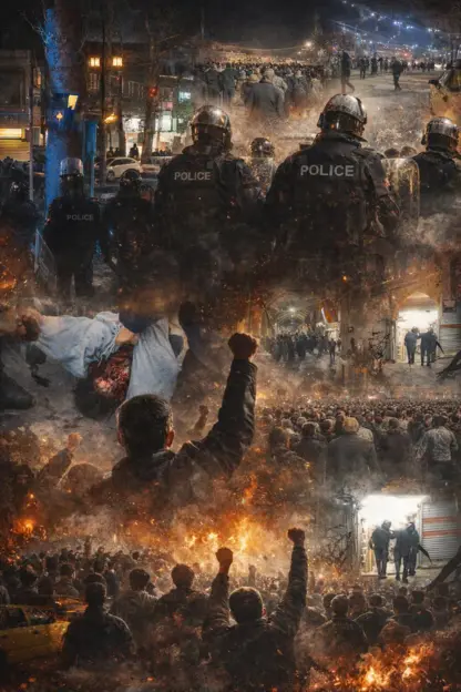 دانپێدانانی بەڕێوبەری حەوزە عیلمییەكانی تاران بە كوژرانی حەوت ئاخووند لە كاتی ڕاپەڕینی بەفرانباردا 