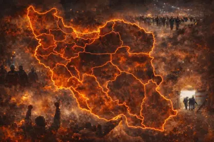 ڕاپۆرتی زیاتر لەسەر دەست بەسەرکردنی بەربڵاوی ٣٢ هاووڵاتی ناڕازی لەلایەن هێزە چەکدارەکانی ئێران ەوە لە دێهلۆران