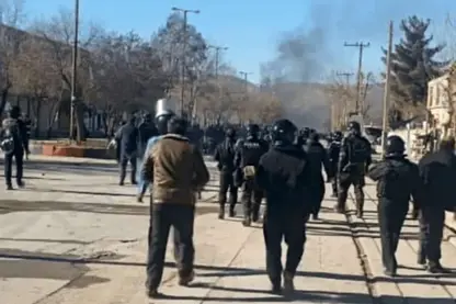 لەشكركێشی بەرفراوانی هێزە سەركوتكەرەكانی کۆماری ئیسلامی بۆ ئاودانان 