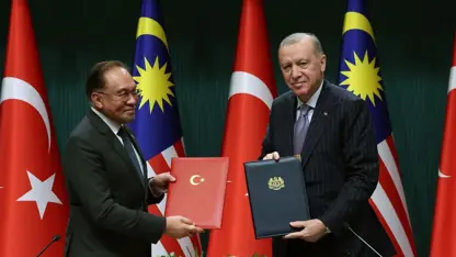 Di navbera Tirkiyê û Malezya de 7 peyman hatin îmzakirin