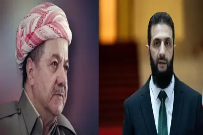 Hevdîtina Barzanî û Şera: "Mafên Kurdan dê di Sûriyeya nû de werin misogerkirin"