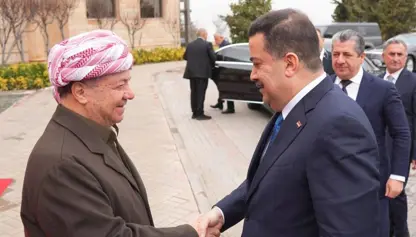 Serok Barzanî ligel Şanda Çarçoveya Hemahengiyê civiya