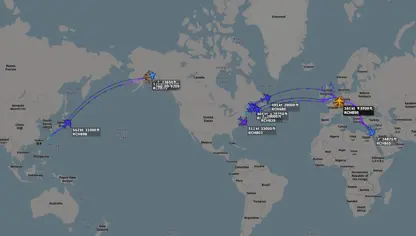 دوایین دۆخی جمووجووڵە سەربازییەکانی ئەمریکا لە ناوچەکە لە ٢ی شوباتی ٢٠٢٦، بە پشت بەستن بە داتای گشتی