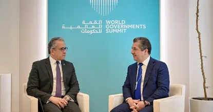 Mesrur Barzani, UNESCO yeni Genel Direktörü Halid el-Anani ile görüştü