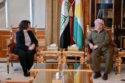 Serok Barzanî û Bêrîvan Aymaz li ser rewşa Rojava û diyasporayê civiyan