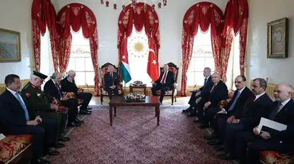 Erdoğan bi qralê Urdinê bi Abdullahê II.em re civiya