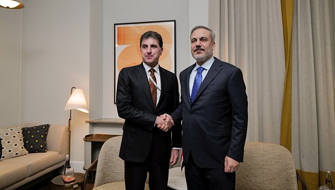 Nêçîrvan Barzanî li Munîhê bi Hakan Fîdan re hevdîtin kir