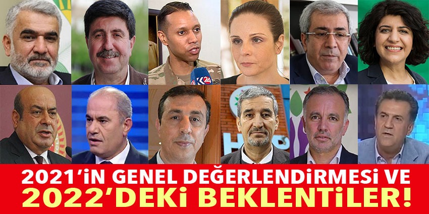 Kürt Dosyası: Birçok isim 2021 ve 2022’yi PeyamaKurd’e değerlendirdi!