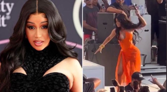 Cardi B'nin hayranına fırlattığı mikrofon rekor  fiyata satıldı