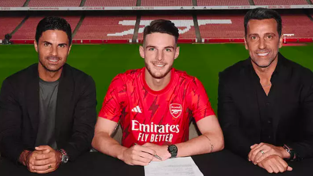 Declan Rice transfer rekoru ile Arsenal'de!