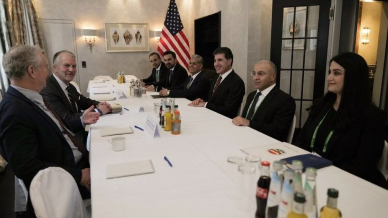 Neçirvan Barzani ile ABD heyeti bir araya geldi