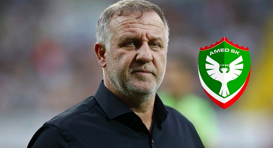 Amedspor'da yeni teknik direktör belli oldu