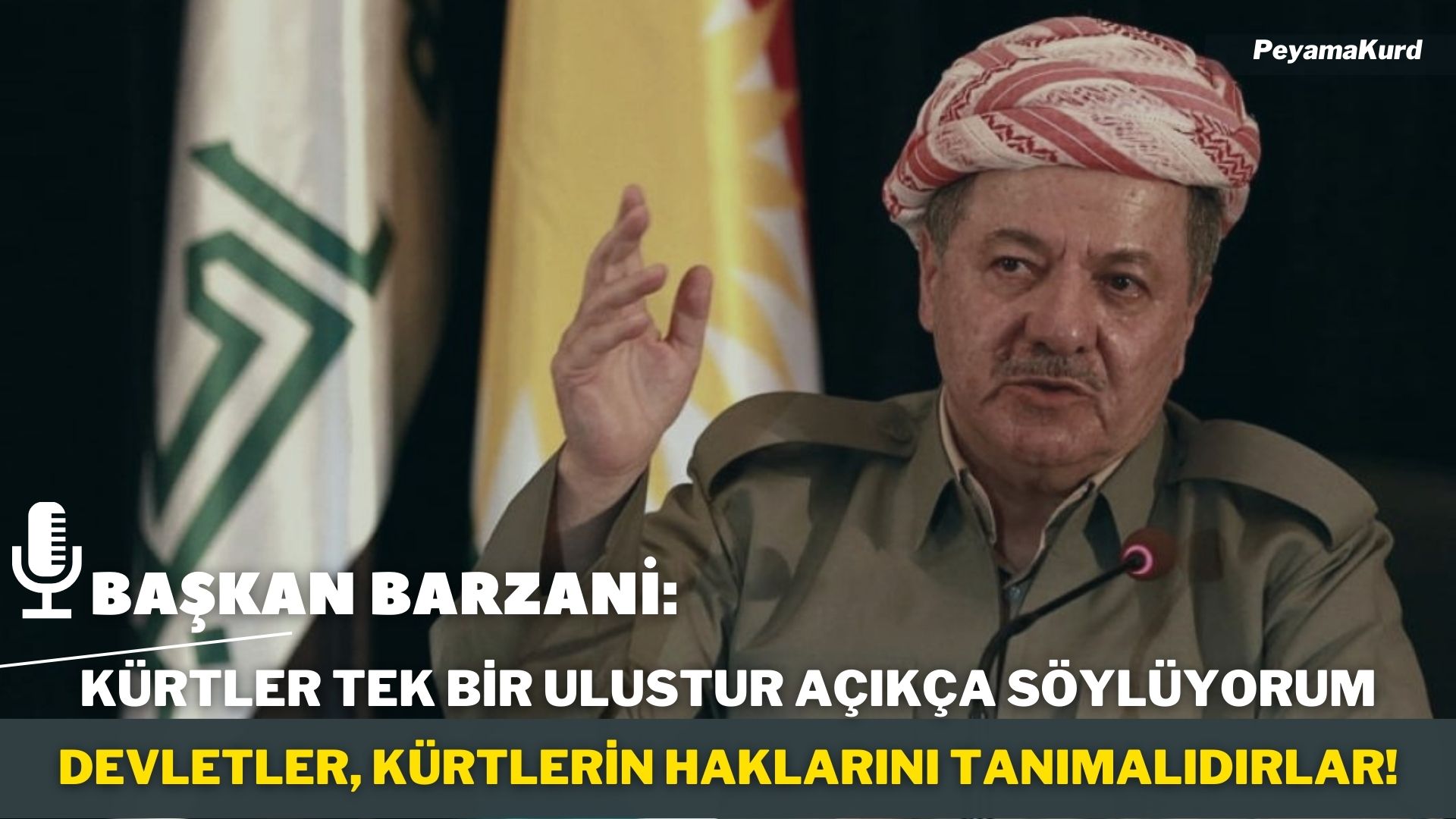 RÖPORTAJ | Mesud Barzani: Kürdistan Bölgesi, hesaplaşmanın parçası değil!